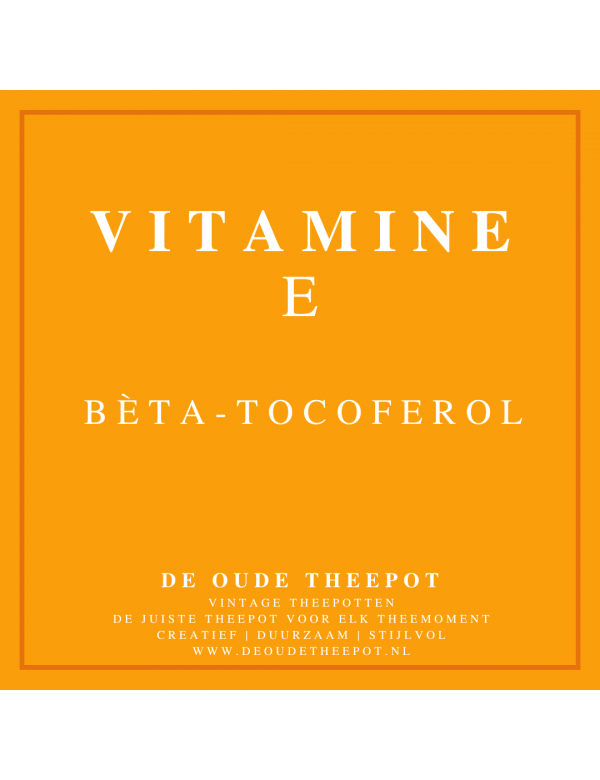 VTM015-VITAMINE-E-BÈTA-TOCOFEROL-VITAMINEN-FYTONUTRIËNTEN